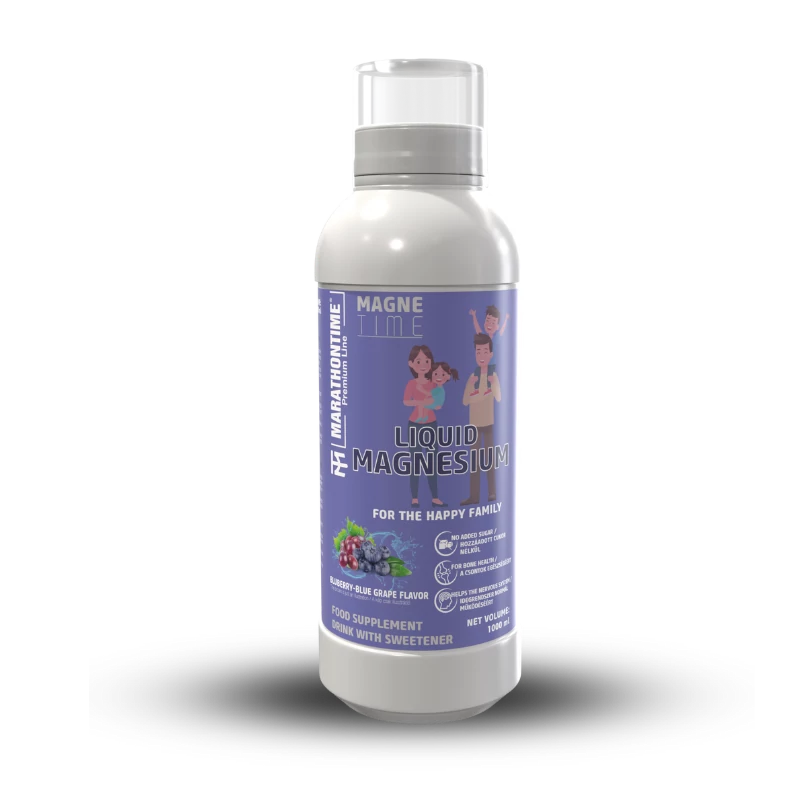 Liquid Magnesium 1000ml, for the whole family, in 3 flavors