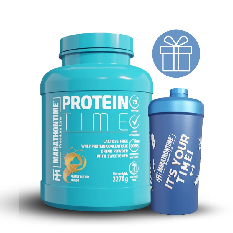 Protein Time Laktázenzimmel Dúsított fehérje Mogyoróvaj íz 2270g