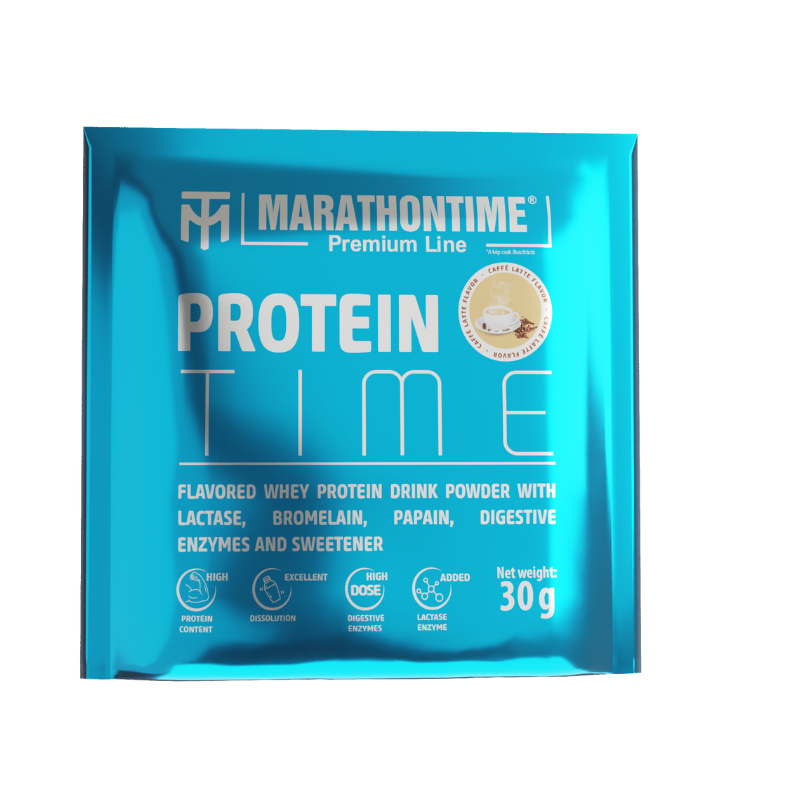 Protein Time protein enriched with lactase enzyme Caffé Latte flavor 30g