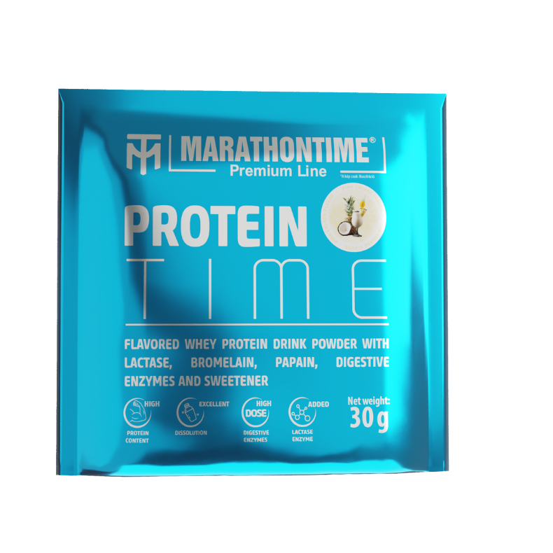 Protein Time Enriched protein with lactase enzyme Pina colada flavor 30g