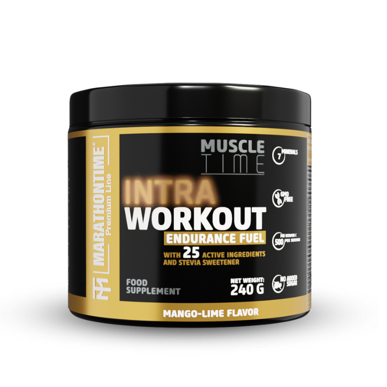 Intra Workout caffeine-free energizer with Stevia and 25 valuable ingredients - Mango Lime