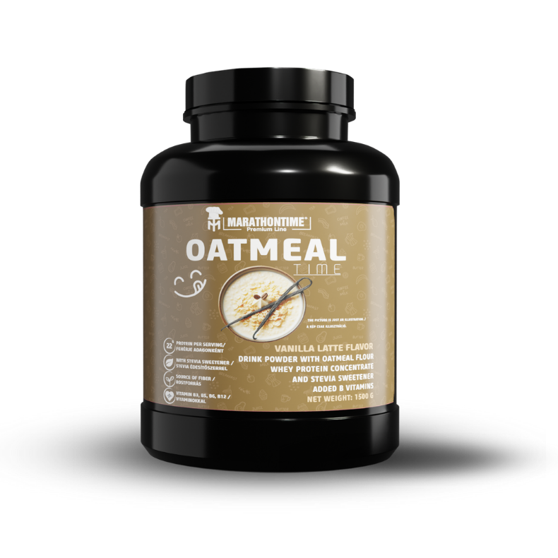 Oatmeal, protein oatmeal with Stevia - 1500g Vanilla Latte