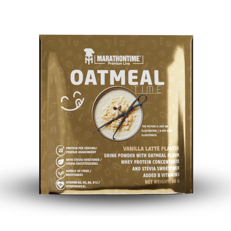 Oatmeal, protein oatmeal with Stevia - 50g Vanilla Latte