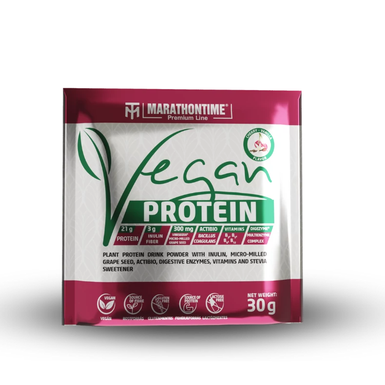 Prémium Vegán Protein -Meggy Vanília 30g