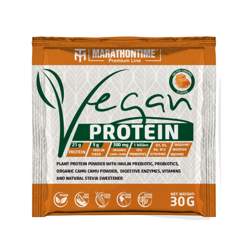 Premium Vegan Protein - Salted Caramel 30g