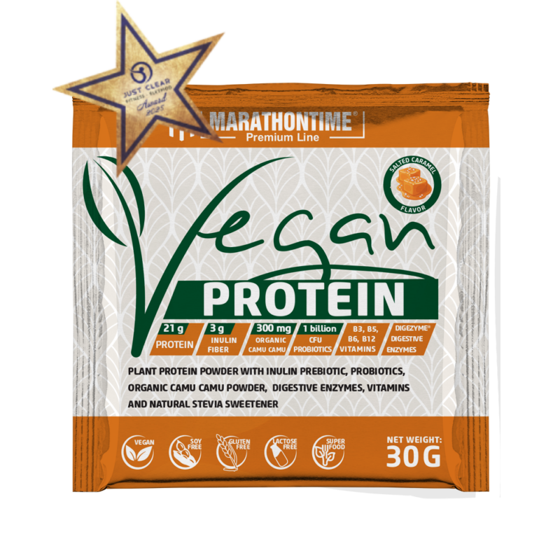 Premium Vegan Protein - Salted Caramel 30g