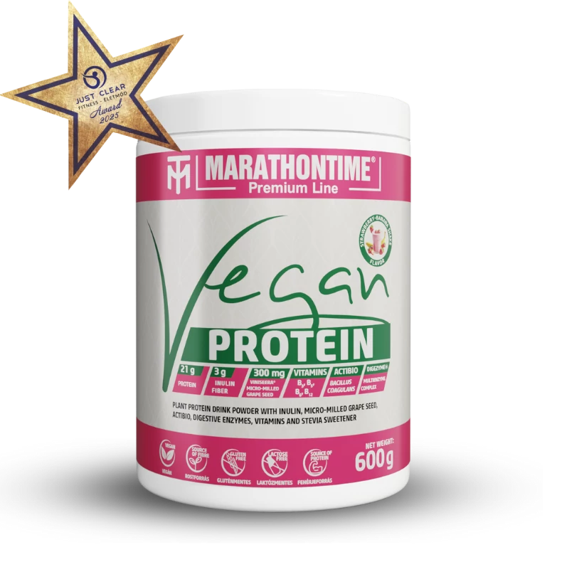Prémium Vegán Protein - Eper - Banán 600g