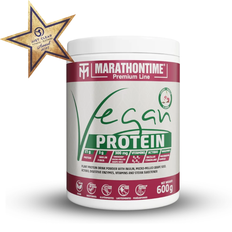 Prémium Vegán Protein -Meggy Vanília 600g