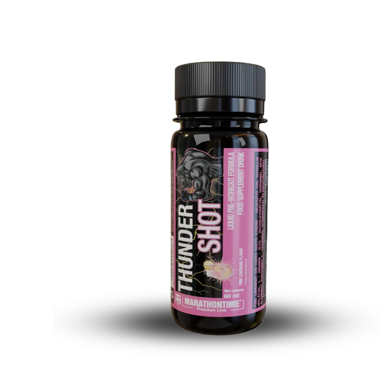 Thunder Pre-workout energizing SHOT, Pink Lemonade flavor