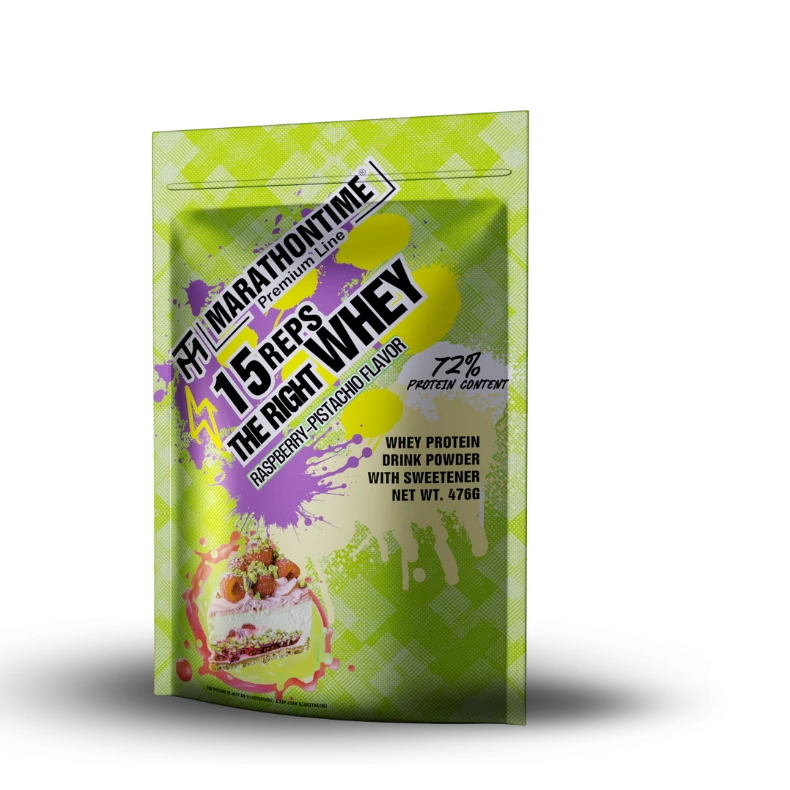 15 REPS THE RIGHT WHEY protein concentrate, in 5 flavors, 3 sizes 