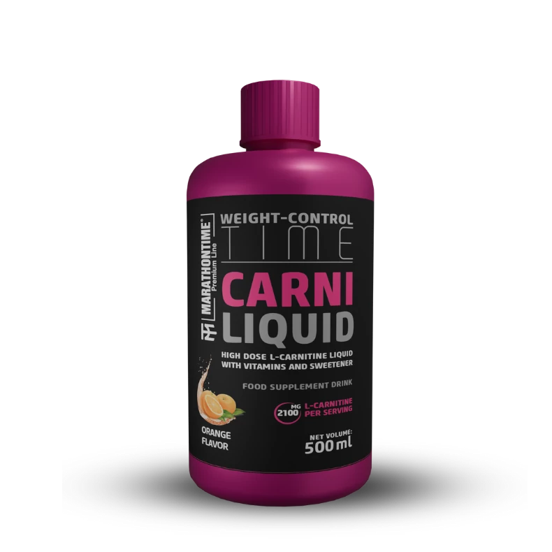 Folyékony L-Carnitine, 500ml - Narancs ízben