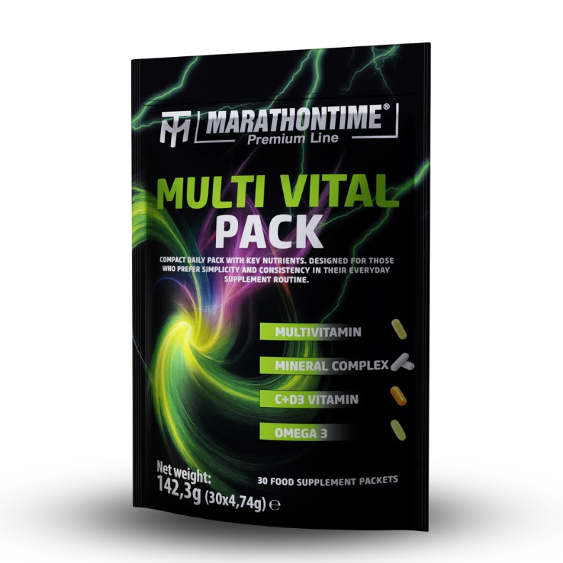 Marathontime Multivital Pack – daily supplement pack, 30 sachets