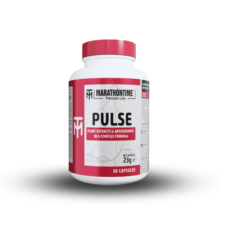 Pulse capsule with fermented soybean, rutin, resveratrol, Q10