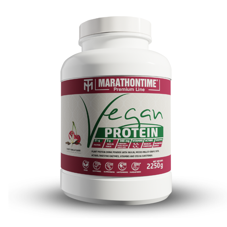 Prémium Vegán Protein -Meggy Vanília 2250g