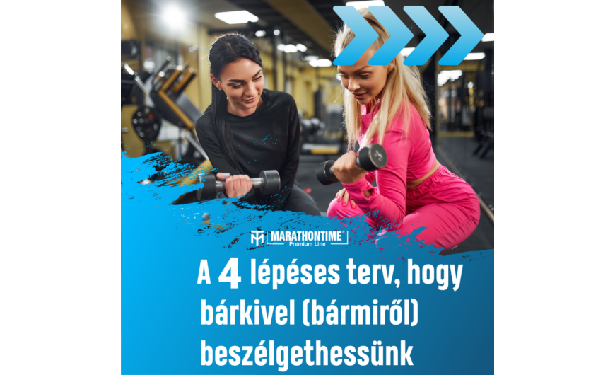 A 4 lépéses terv, hogy bárkivel (bármiről) beszélgethessünk