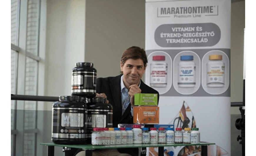 Madaras Norbert vizilabdázó a MARATHONTIME® Premium Line-t választotta