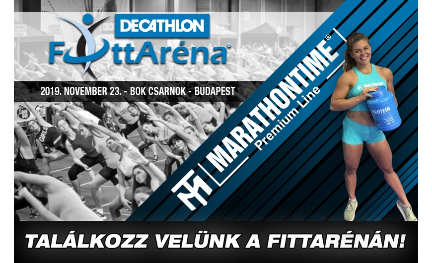 Találkozz velünk novemberben a budapesti FittAréna kiállításon!